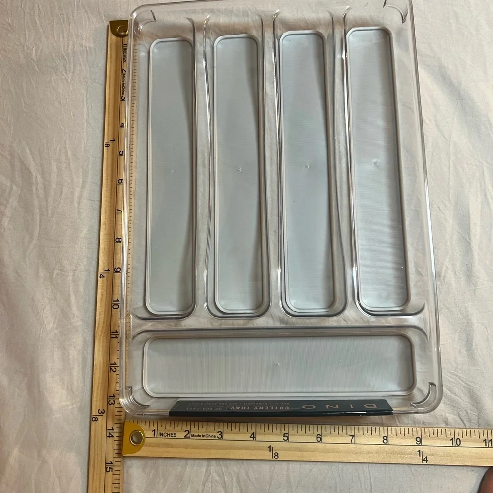 BINO‎ 5-Slot Silverware Organizer for Drawer